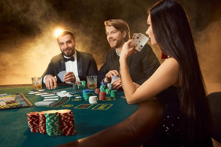 Antarmuka multi-jendela isitoto dengan pasar PMGC dan meja live dealer